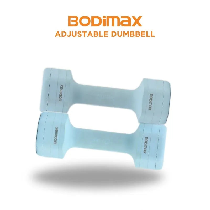 BODIMAX ADJUSTING DUMBBELL HEXAGONAL LIGHT BLUE
