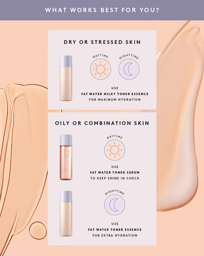 Fat Water Hydrating Milky Toner Essence with Hyaluronic Acid + Tamarind