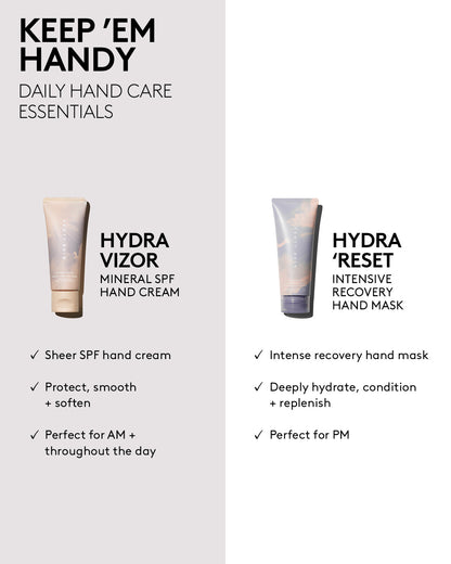 Hydra Vizor Broad Spectrum Mineral SPF 15 Sunscreen Hand Cream