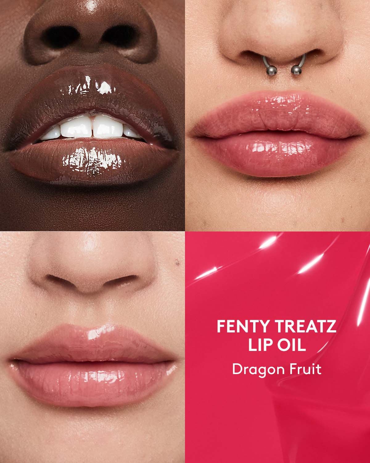 Fenty Treatz Hydrating + Strengthening Lip Oil ¡ª Dragon Fruit