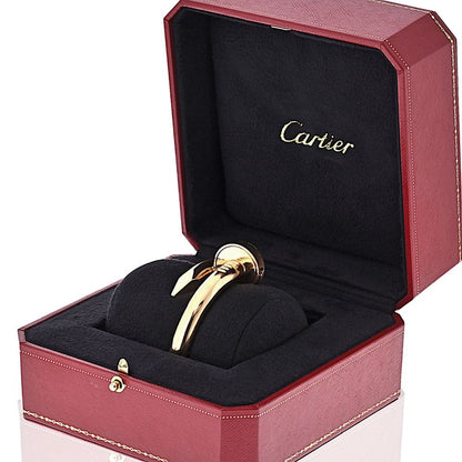 Carthttier Juste Un Clou 18K Rose Gold Jumbo  Size 15 Box and Papers Bracelet