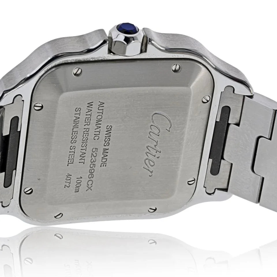 Carthttier Santos Stainless Steel WSSA0018/4072 19 Links Circa 2023 Watch