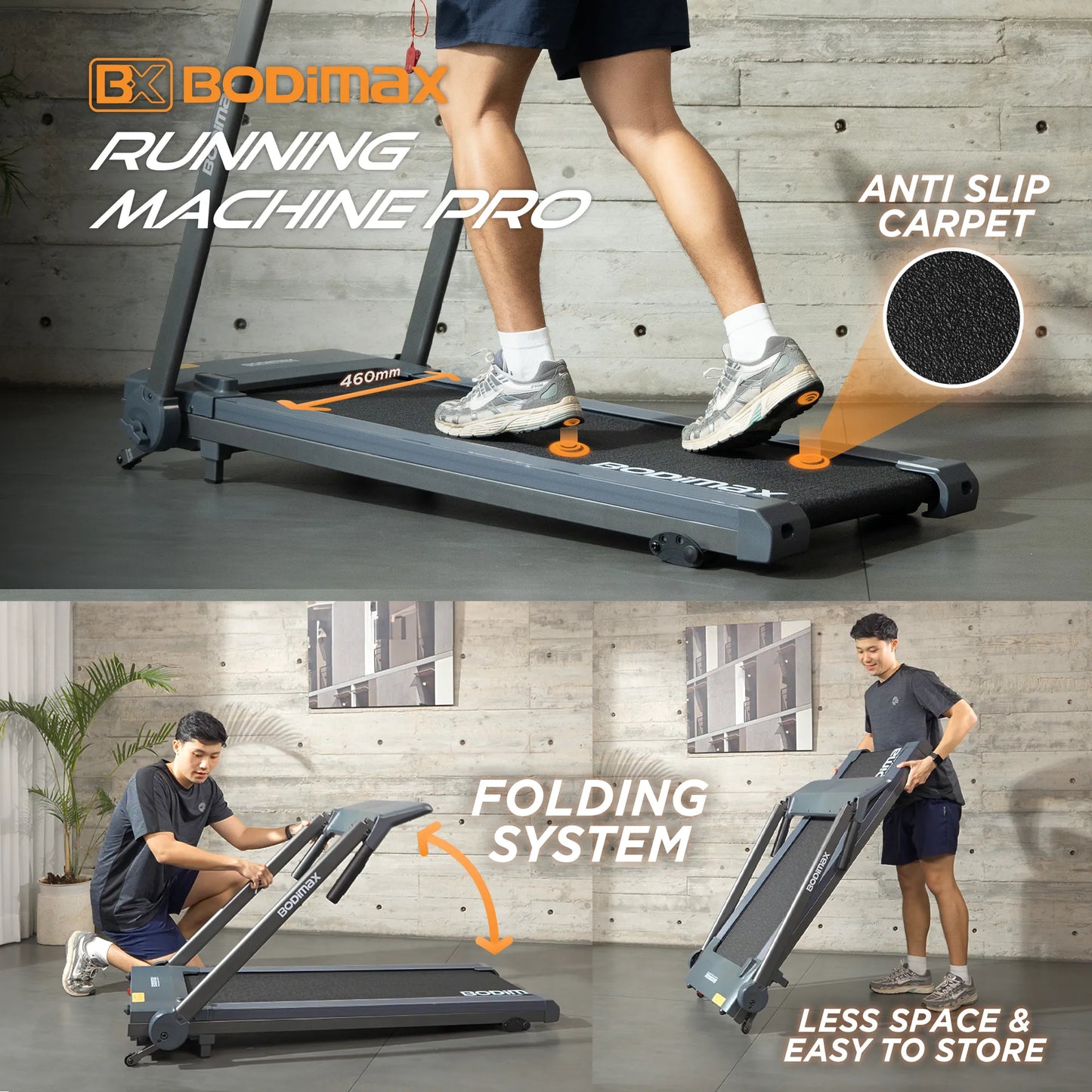 BODIMAX RUNNING MACHINE PRO
