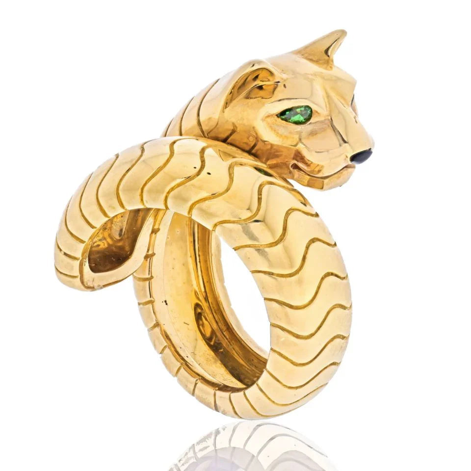 Carthttier 18K Yellow Gold  Ring