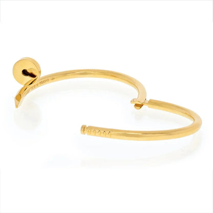 Carthttier Juste Un Clou 18K Yellow Gold Juste Un Clou Size 16 Bracelet