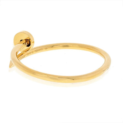 Carthttier Juste Un Clou 18K Yellow Gold Juste Un Clou Size 16 Bracelet
