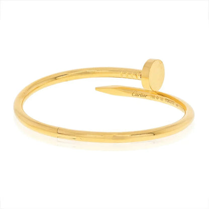 Carthttier Juste Un Clou 18K Yellow Gold Juste Un Clou Size 16 Bracelet