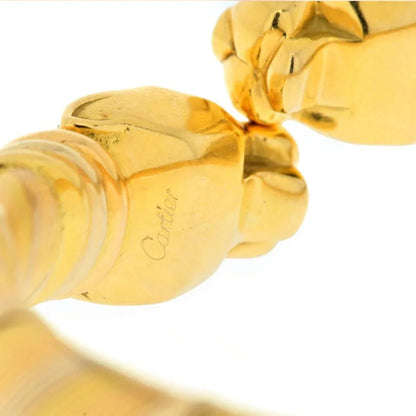 Carthttier 18K Two Tone  Bangle Bracelet