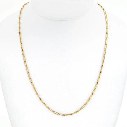 Carthttier 18K Yellow Gold 26 inches Chain Necklace