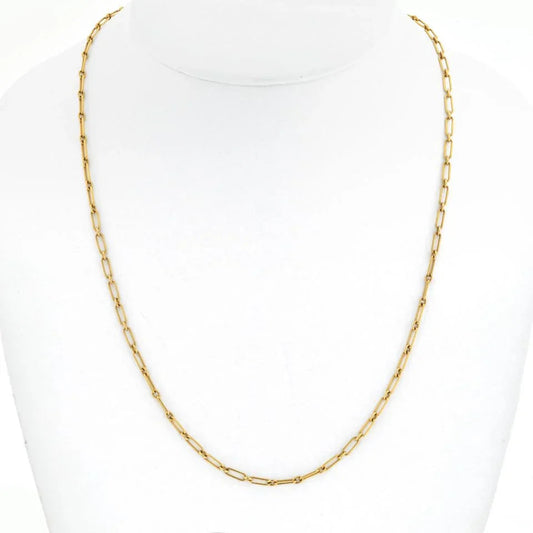 Carthttier 18K Yellow Gold 26 inches Chain Necklace