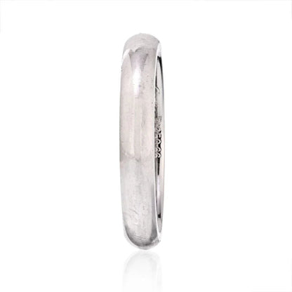 Carthttier Platinum Model 1895 Dome Mens Wedding Ring