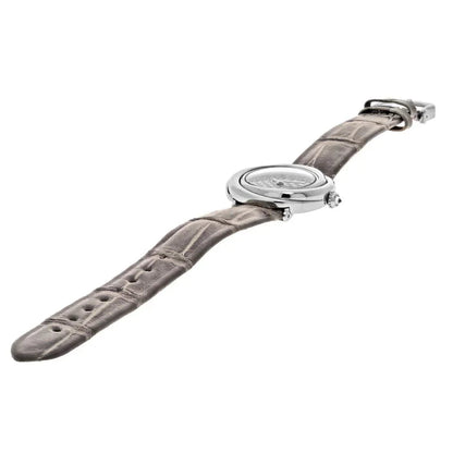 Carthttier Ref 2444 18K White Gold Trinity Diamond Women Wristwatch