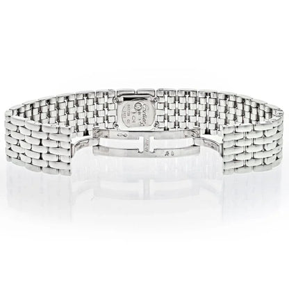 Carthttier 18K White Gold Swiss Made Panthere Ruban Quartz Women Watch