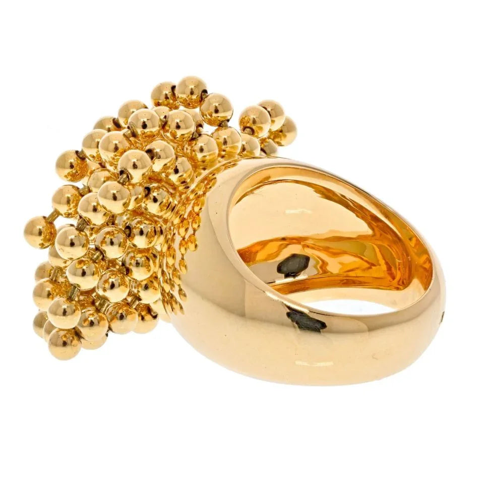 Carthttier 18K Yellow Gold Paris Nouvelle Vague Ring