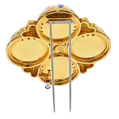 Carthttier 18K Yellow Gold Love Size 15 Bracelet