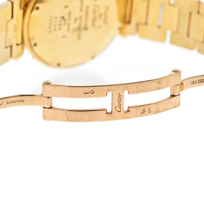 Carthttier Pasha 18K Yellow Gold Pasha 38mm Perpetual Calendar 38mm Automatic Watch