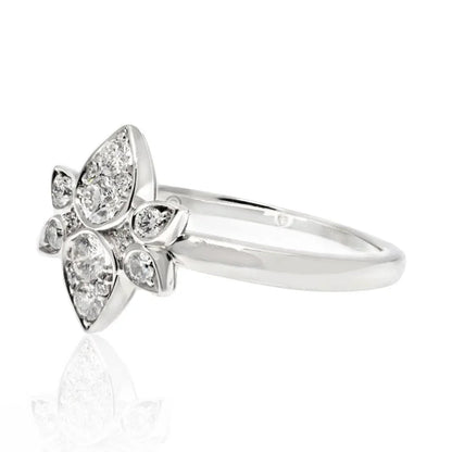 Carthttier 18K White Gold Carthttier Inde Myst¨¦rieuse Diamond Ring
