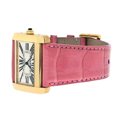 Carthttier 18K Yellow Gold Divan 38mm Women Watch