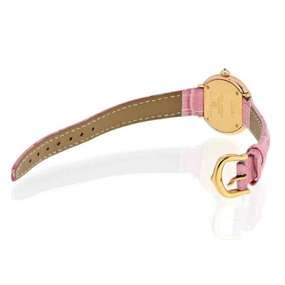 Carthttier Trinity 18K Tri Color Trinity Round Dial 27mm 1990's Diamond Women Watch