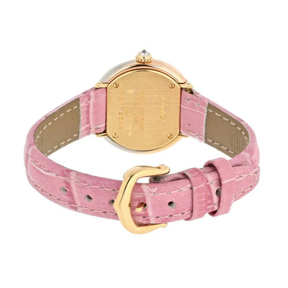 Carthttier Trinity 18K Tri Color Trinity Round Dial 27mm 1990's Diamond Women Watch