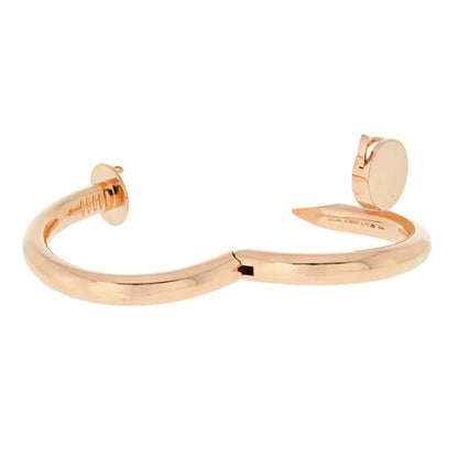 Carthttier Juste Un Clou 18K Rose Gold Large Model Size 18 With Paperwork Bracelet