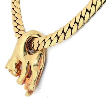 Carthttier 18K Yellow Gold Panthere Necklace
