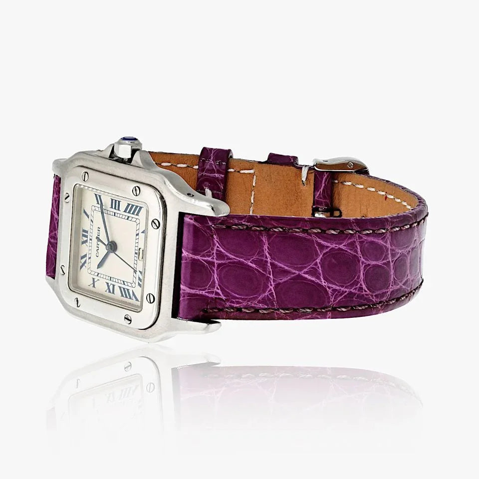 Carthttier Santos Stainless Steel 30mm Ref 987901 Watch