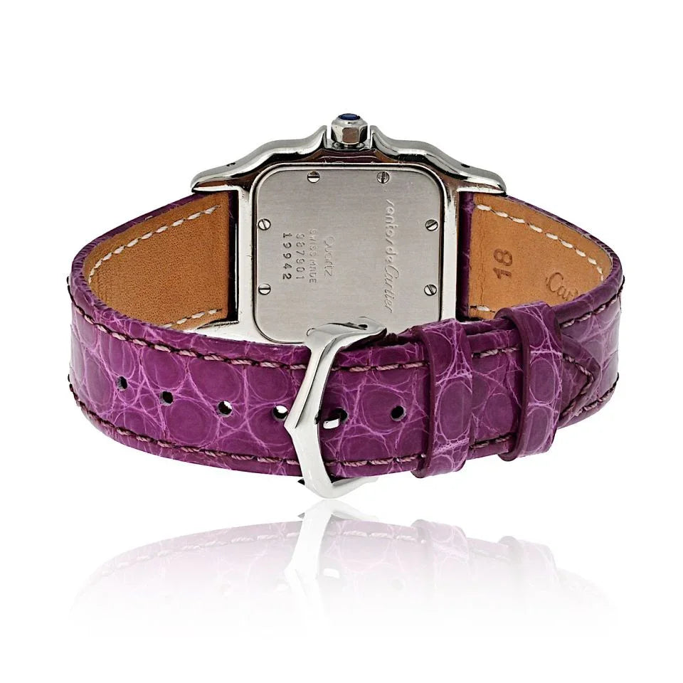 Carthttier Santos Stainless Steel 30mm Ref 987901 Watch