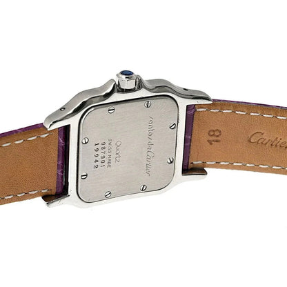 Carthttier Santos Stainless Steel 30mm Ref 987901 Watch