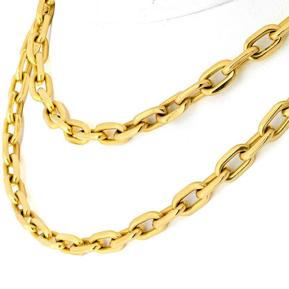 Carthttier Santos Dumont 18K Yellow Gold Classic Necklace