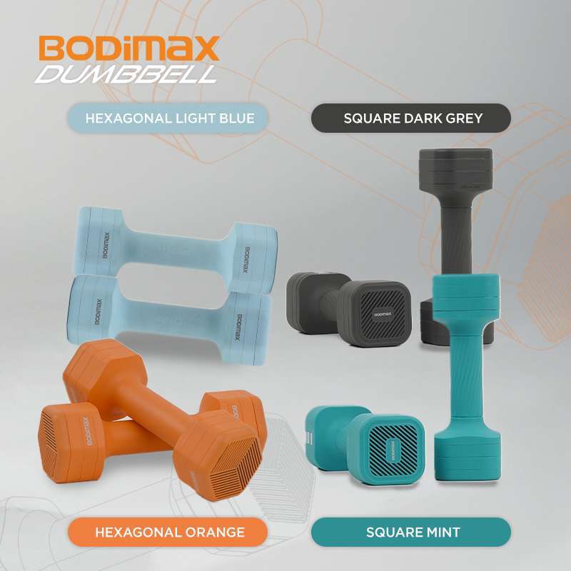 BODIMAX ADJUSTING DUMBBELL HEXAGONAL ORANGE