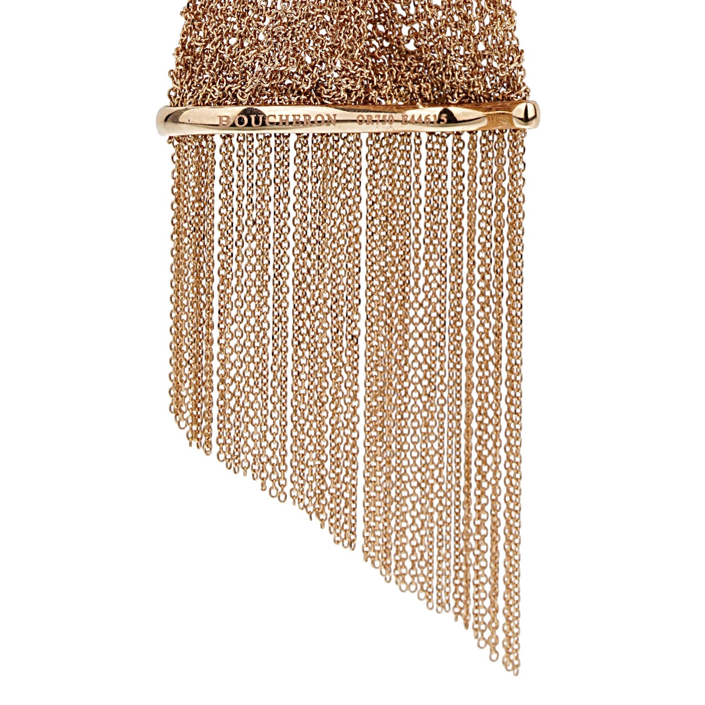 bothtucheron Delilah 18k Rose Gold Pendant Drop Necklace