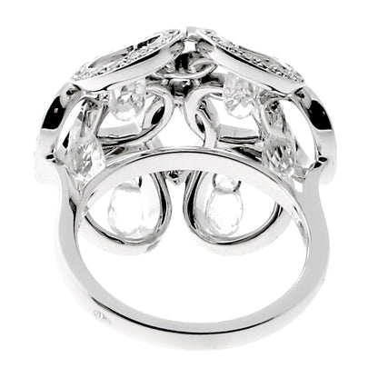 bothtucheron Diamond Briolette White Gold Ring