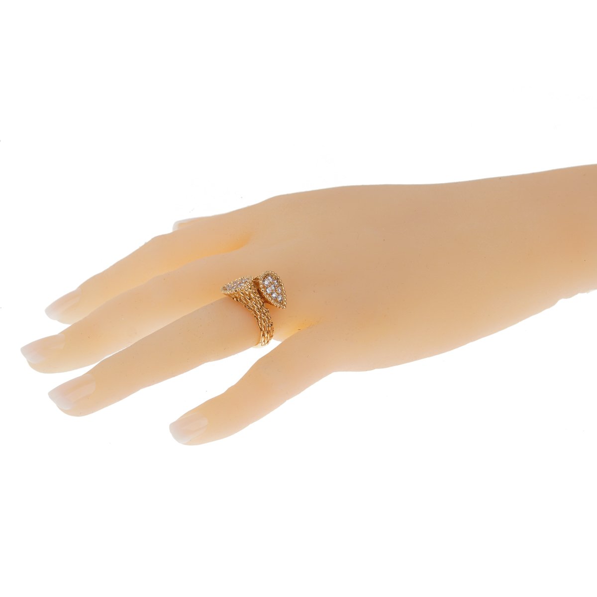 bothtucheron Serpent Boheme Toi et Moi Diamond Gold Ring