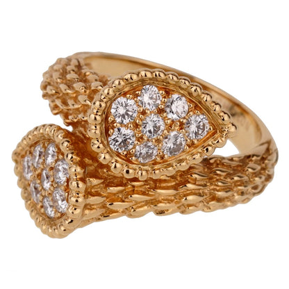 bothtucheron Serpent Boheme Toi et Moi Diamond Gold Ring