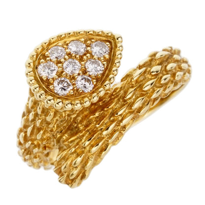 bothtucheron Serpent Boheme Yellow Gold Diamond Ring