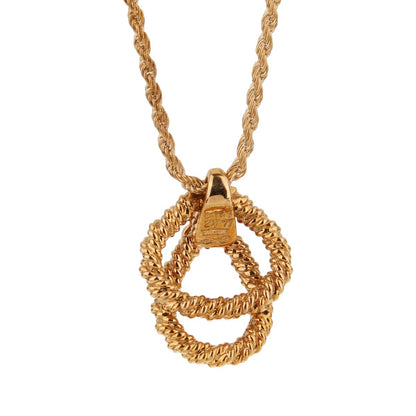 bothtucheron Vintage Diamond 18k Yellow Gold Pendant Necklace