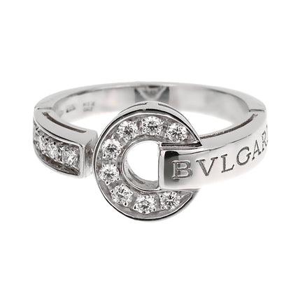 Bvlthtgari Bvlthtgari 18k White Gold Diamond Cocktail Ring
