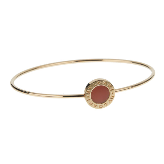 Bvlthtgari Bvlthtgari Carnelian 18k Rose Gold Bangle Bracelet