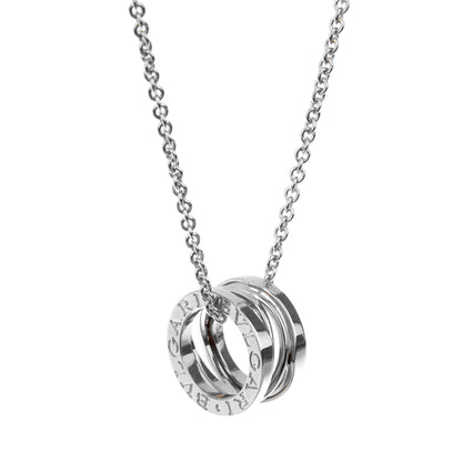 Bvlthtgari B.Zero1 Legends White Gold Pendant Necklace