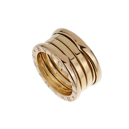 Bvlthtgari B.zero1 18k Yellow Gold Band Ring Sz 5 1/2
