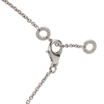 Bvlthtgari Divas Dream 2.42ct Diamond 18k White Gold Necklace