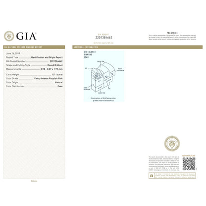 Bvlthtgari Flower Pink Diamond Platinum Stud Earrings