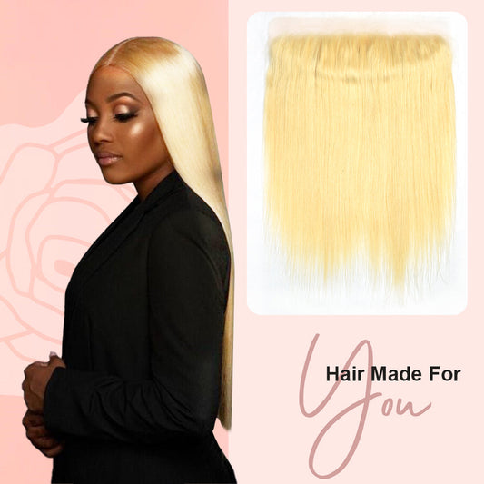 Straight #613 HD Lace Closure Human Hair Cvohair