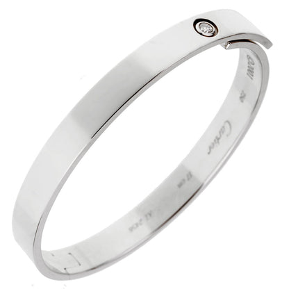 Carthttier Anniversary White Gold Diamond Bracelet