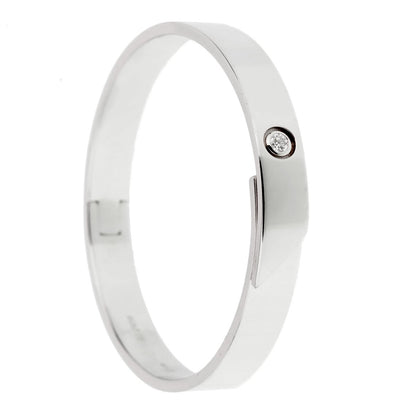 Carthttier Anniversary White Gold Diamond Bracelet