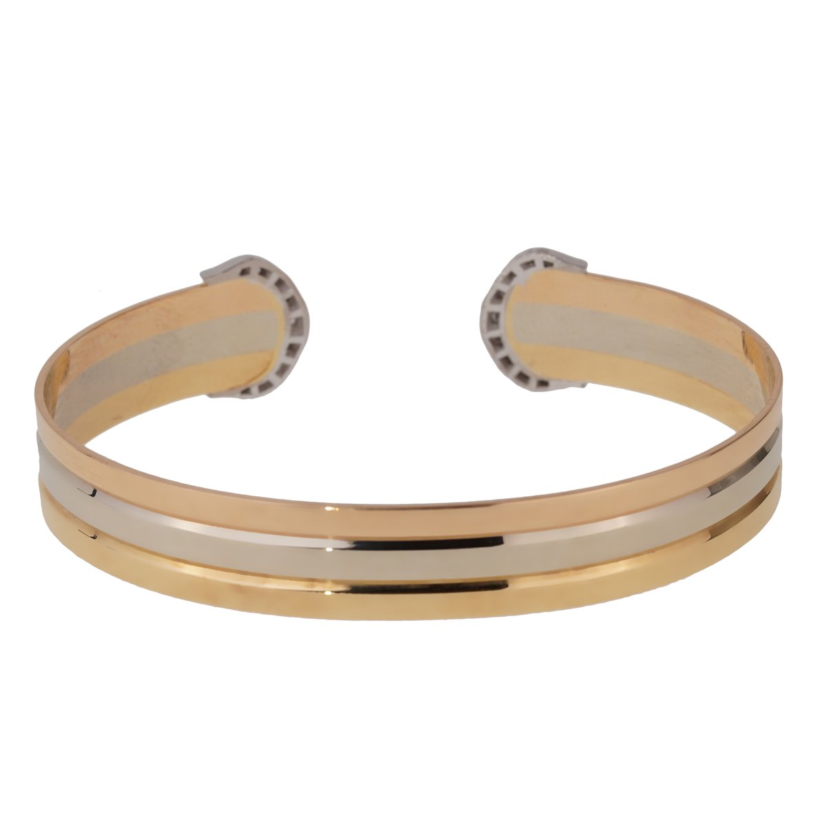 Carthttier C de Carthttier Diamond Cuff Bracelet