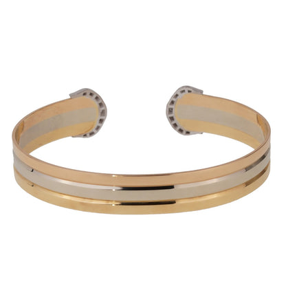 Carthttier C de Carthttier Diamond Cuff Bracelet