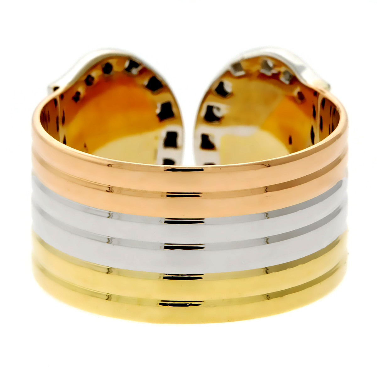 Carthttier C De Carthttier Diamond Gold Ring