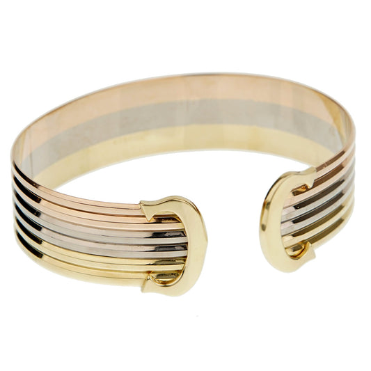 Carthttier C de Carthttier Trinity Cuff Bangle Bracelet